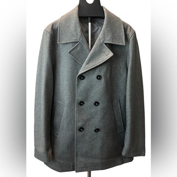 Calvin Klein Men's Charcoal Peacoat